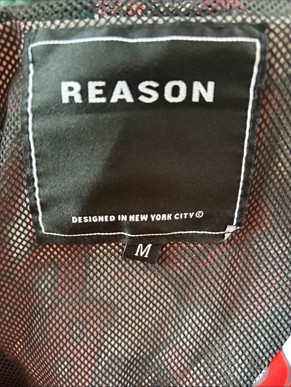 Reason Comic Book Print hooded windbreaker - Picture 7 of 8